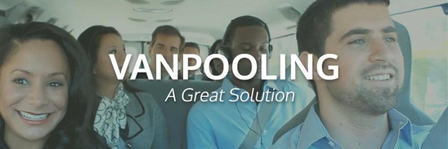 standard vanpool image with passengers and no masks