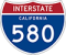 Interstate 580 Road Sign 